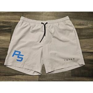 FUNDAMENTALS Tater Baseball Conditioning Shorts Gray Mens Size Large